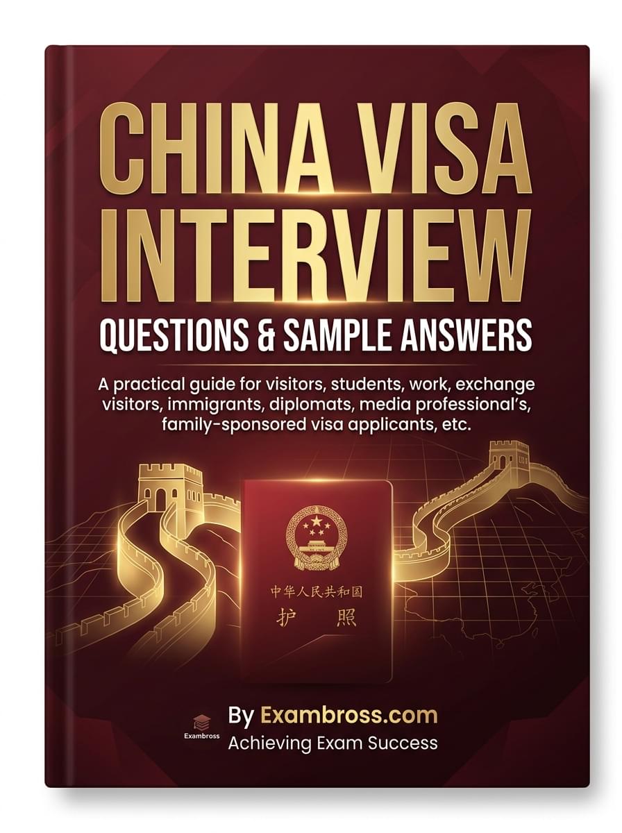 China Visa Interview Questions and Answers - Image 2